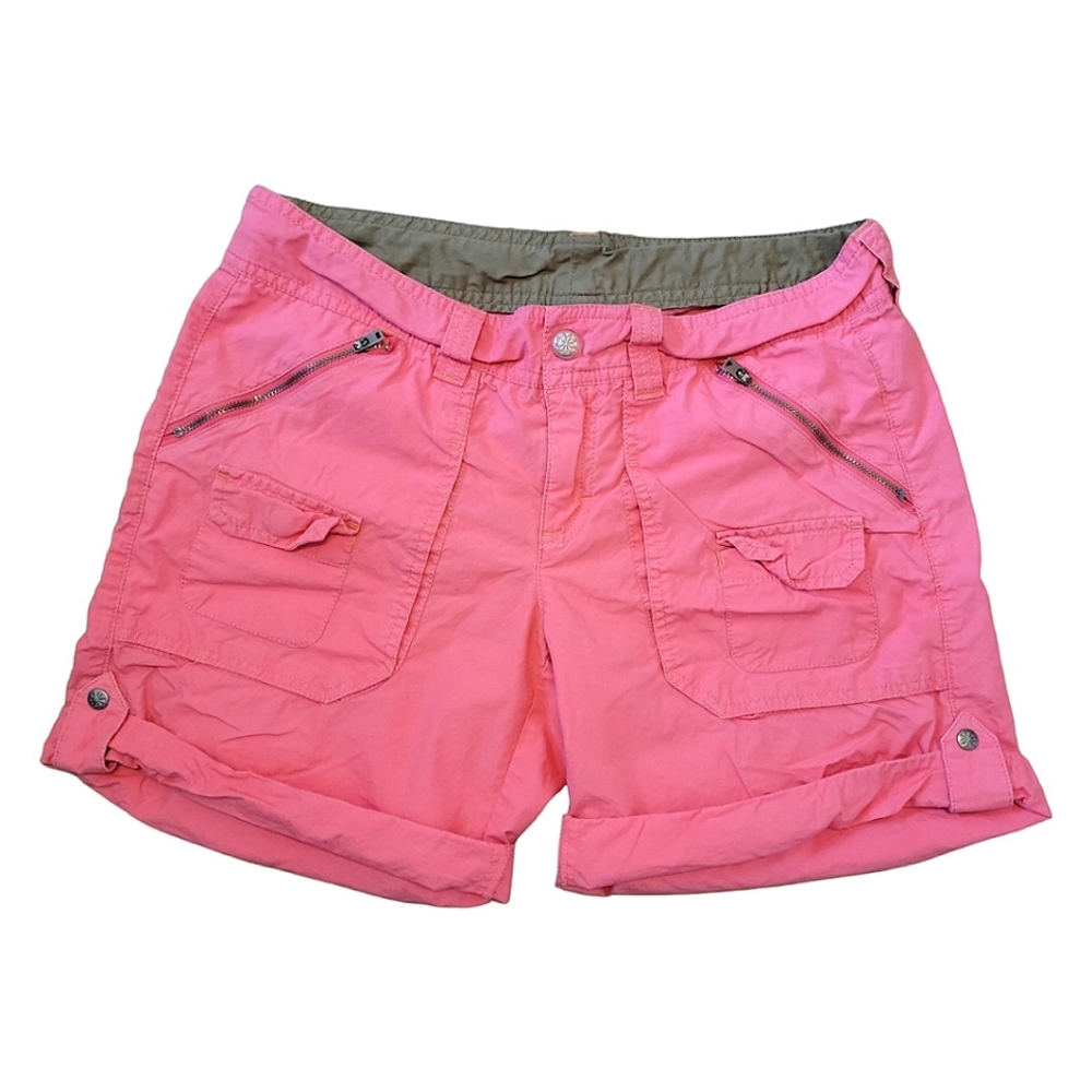 Athleta Coastal Cargo Shorts, Pink, Womens Size 6